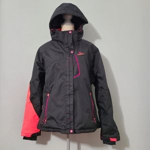 PHIBEE Women's Waterproof Outdoor‎ Snowboard Breathable Ski Jacket Size XL